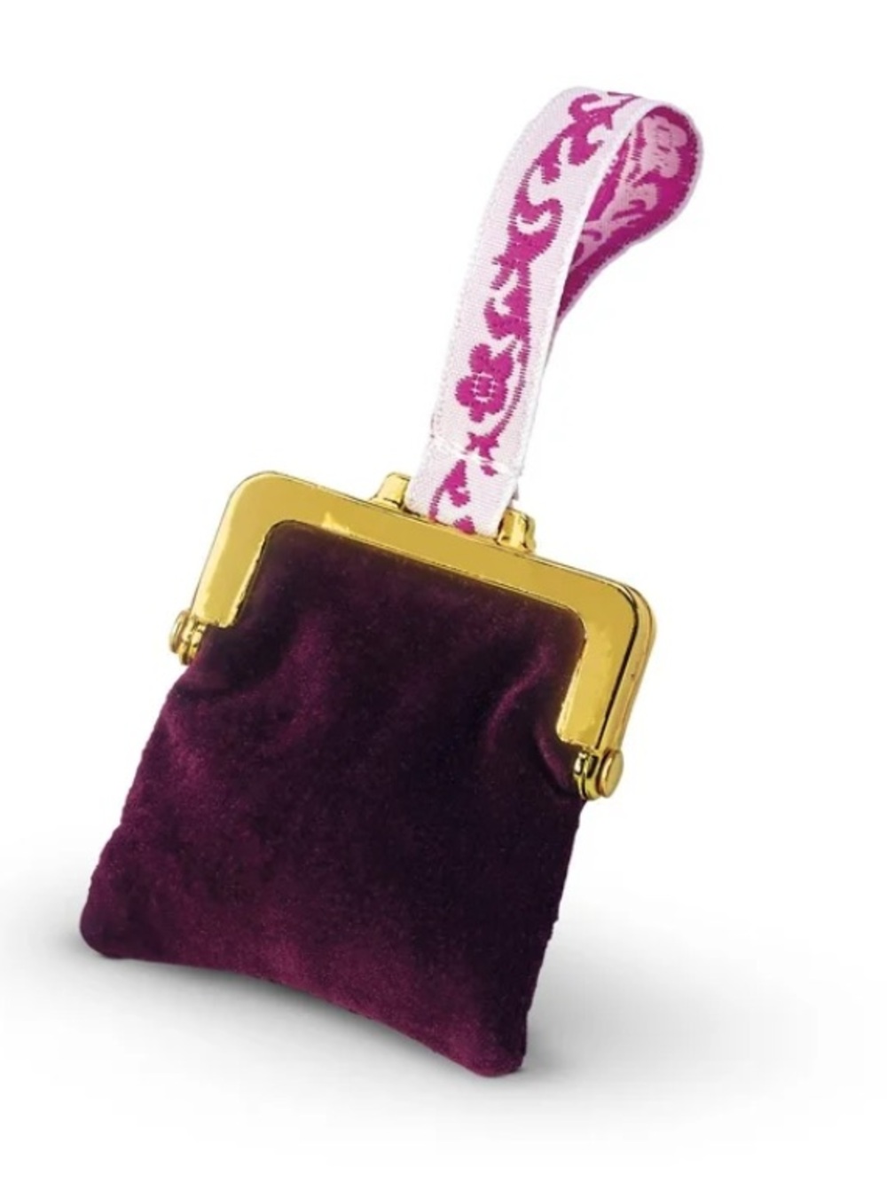 This item is the American Girl Rebecca's velveteen purse